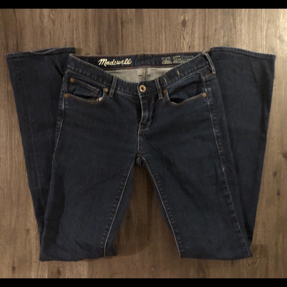 Madewell Rail Straight Jeans